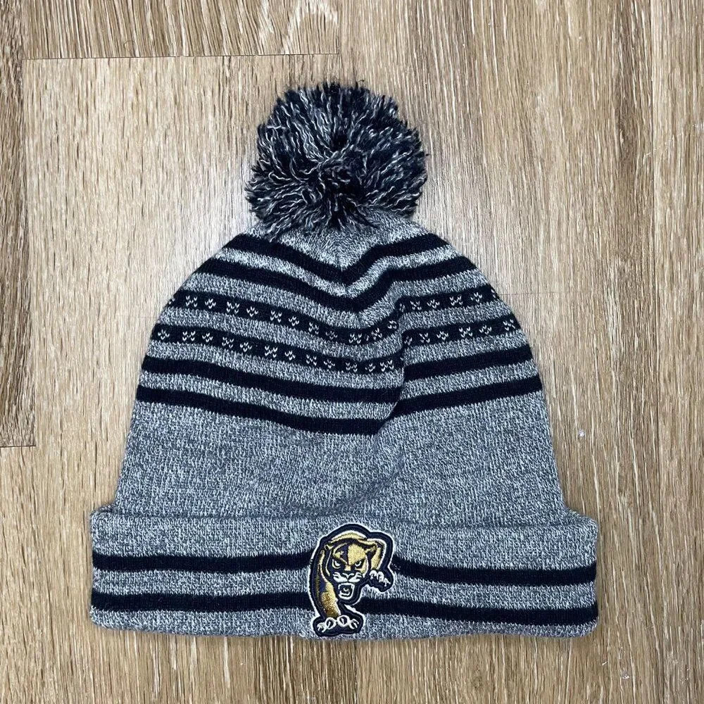 FIU Gray and Black Beanie Florida International University Golden Panthers - Picture 1 of 9